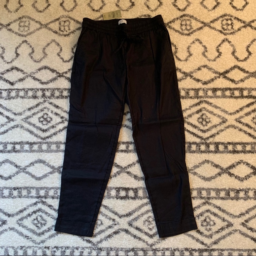 NWT loft linen ankle pants